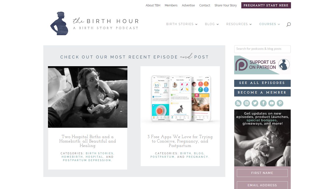 Birth Stories & Pregnancy Resources | The Birth Hour