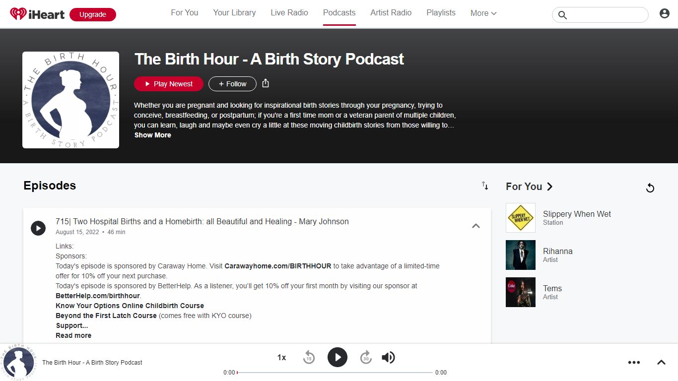 The Birth Hour - A Birth Story Podcast | iHeart